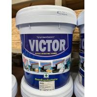 ราคา รองพื้นปูนใหม่ Victor ขนาดถัง 18ลิตร สูตรน้ำสีขาว (22397248539)