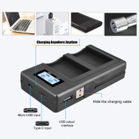 ราคา PALO LP E12 LPE12 LP E12 แบตเตอรี่กล้อง LCD USB Dual Charger สำหรับ Canon M 100D Kiss X7 Rebel SL1 EOS M10 EOS M50 กล้อง DSLR (21685890132)