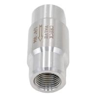ราคา 1 4 BSP Female 304 Stainless Steel Non return Inline Spring Valve One way Check Valve 64 bar Valves (20319830596)