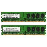 ราคา ใหม่สำหรับไมครอน4GB 2X2GB PC2 5300U DDR2 667MHz 2Rx8 240Pin หน่วยความจำ RAM สำหรับพีซี DIMM (18805513923)