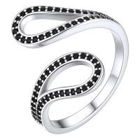 ราคา ChicSilver แหวนเปิดเพชรสังเคราะห์สำหรับผู้หญิงหญิงสาว S925หยดน้ำ925เงินสเตอร์ลิงสำหรับของขวัญปาร์ตี้วันเกิด (22099393673)