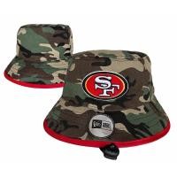 ราคา NFL San Francisco 49ers Adjustable Flat Cap Outdoor Sports Hats Bucket Hats Cap Men (17675232702)