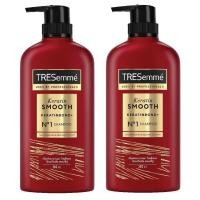 ราคา TRESemme Shampoo Keratin Smooth เทรซาเม่ แชมพู เคราติน สมูท 380 ml สีแดง x 2 ขวด (21943198784)