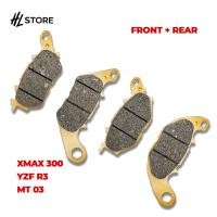 ราคา ผ้าดิสเบรค YAMAHA XMAX 300 R3 MT03 ผ้าเบรกหน้าและหลัง (22489365903)
