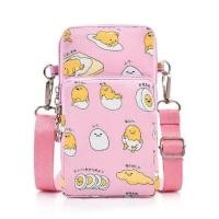 ราคา KOREA กระเป๋าสะพายใบเล็กผ้ากันน้ำใส่มือถือใส่สตางค์ รุ่น G088 6 สีชมพูลายลิง (21492763936)