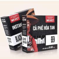 ราคา ของแท้ 100 กาแฟ Mr Viet Instant Black Coffee กาแฟดำ อาราบิก้า 2กรัม 20ซอง กาแฟเวียดนาม (21912836900)
