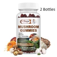 ราคา Alliwise Gummies Mushroom Gummies for Brain Booster Immune Support Energy 60 Gummies (21313996643)