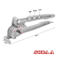 ราคา เบนเดอร์ดัดท่อทองแดง ดัดท่อขนาด 1 4 5 16 และ 3 8 หรือ 2 2 5 และ 3 หุน เบนเดอร์ดัดท่อ 3 in 1 ผลิตจากอลูมิเนียมอัลลอยด์ (22496621595)