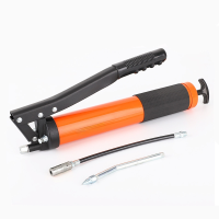 ราคา ส่งเดี๋ยวนี้ กระบอกอัดจารบี ขนาด 400 600 cc ซีซี สายอ่อน สายแข็ง เครื่องมืออัดจารบี กระบอกอัดจารบีมือโยก ปืนจารบี หัวอัดจารบี Grease Gun (22249137209)