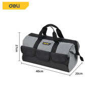 ราคา Deli กระเป๋าเครื่องมือช่าง กระเป๋าเครื่องมือ กระเป๋าใส่เครื่องมือช่าง กระเป๋าช่าง อเนกประสงค์ กันน้ำ กระเป๋าใส่เครื่องมือ Tool Bag (22539931883)