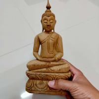 ราคา พระไม้แกะสลัก พระปางสมาธิ หน้าตัก 4 5 นิ้ว สูง 9 5 นิ้ว พระประจำวันพฤหัสบดี พระปางนั้งสมาธิ พระไม้ พระประจำวัน พระพุทธรูป พระบูชา พระ (7870421955)