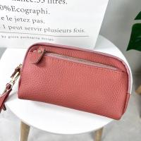 ราคา กระเป๋าใส่สตางค์หนังวัวแท้ 100 มี 3 ซิป ขนาด 7 นิ้ว ใส่โทรศัพท์ได้ทุกรุ่น มีสายคล้องมือ กระเป๋าสตางค์ กระเป๋าใส่เหรียญ กระเป๋าตัง กระเป๋าโทรศัพท์ (20633996766)