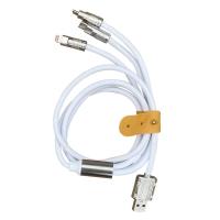 ราคา Bingo สายชาร์จเร็ว 3 in 1 ชาร์จเร็ว 6A สายชาร์จ 3 หัวUSB to type c Micro นำไปใช้กับ For Samsung oppo xiaomi สายชาร์จ สายชาร์จเร็วแท้ สายชาร์จ fast charging charge cable (22422349620)