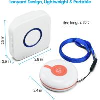 ราคา กริ่งฉุกเฉิน ปุ่มกดฉุกเฉิน ปุ่มกดเรียก กริ่งขอความช่วยเหลือ กริ่งผู้ป่วย กริ่งผู้สูงอายุ กริ่งพยาบาล กริ่งประตูไร้สาย (22451053221)