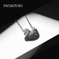 ราคา 1 Day Delivery KIMMON SWAROVSKI ICONIC SWAN สร้อยคอ Necklace Fornuts EARRING (22679918204)