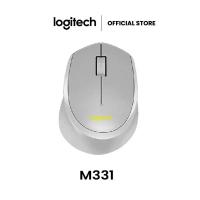 ราคา เมาส์ไร้สาย Logitech Mouse Wireless Silent Plus M331 Black by Banana IT Logitech (22247070040)
