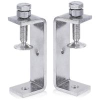 ราคา Metal Clamp Heavy Duty Clamp C Clamp Woodworking Clamp with Wide Jaw Openings 2PCS (19736303230)