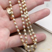 ราคา เฉพาะสร้อย สร้อยคอสองสีเงินทองลายถังทองสวยเงาวิ้งวับ ใส่คู่จี้เพชรสวยออร่ามาก ความยาว24นิ้วสวมหัวได้ (21974963286)