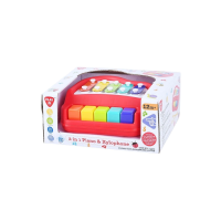 ราคา Playgotoys ของเล่นเสริมพัฒนาการ 2 in 1 เปียโนและไซโลโฟน 13373 (16107754272)