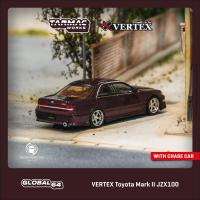 ราคา VERTEX Toyota Mark II JZX100 Purple Metallic T64G 024 PU 1 64 Tarmac Works (22196293863)