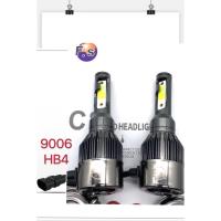 ราคา ไฟหน้า LED 1คู่ รุ่น C8 ปรับได้ 3สี 12V 36V ขั้ว H1 H4 H7 H8 H9 H11 9005 HB3 9006 HB4 รับประกัน 15วัน ไม่กะพริบ (15689650324)