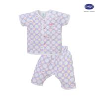 ราคา Enfant Basic ชุดเสื้อกระดุมแขนสั้นเด็กอ่อน ED1CV4 (22227603609)