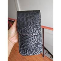 ราคา กระเป๋ามือถือหนังวัวแท้ สุดเท่ คลาสสิค เคสมือถือ ใส่มือถือ ร้อยเข็มขัด หนังแท้ 100 พิมพ์ลายจระเข้ 914 (22184695491)