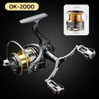 ราคา รอกสปินนิ่ง รอกสปิน แขนโยกคู่โลหะทั้งหมดออกแบบแรงขนถ่าย 8 กก รอกเบท รอก รอกตกปลา รอกเบ็ดตกปลา ลอกเบสตกปลา ตกปลา อุปกรณ์ตกปลา (21499006688)