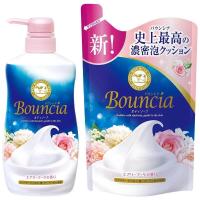 ราคา 1 แถม 1 ครีมอาบน้ำ BOUNCIA Body Soap บาวน์เซีย บอดี้โซป ขวดปั๊ม 480ml แถม Refill ถุงเติม 360ml ของญี่ปุ่น (21370450928)