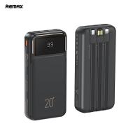 ราคา Remax PowerBankพาวเวอร์แบงค์ชาร์จ 20000mAh พร้อมสายเคเบิลในตัวสามสาย RPP 686 (21786232230)