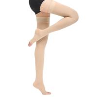 ราคา Neizmell 1คู่ระดับ2ถุงน่องกระชับสัดส่วน21 31mmHg เปิด Toe กว่าเข่าต้นขาเส้นเลือดขอดที่เท้าถุงเท้า (21544208943)