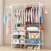 ราคา ตู้ผ้าแบบราว ตู้ผ้า ตู้เสื้อผ้าอเนกประสงค์ ตู้เสื้อผ้าใหญ่ ผ้าใบ ตู้เสื้อผ้าเดี่ยว สินค้าพร้อมส่ง sb99 (17555360058)