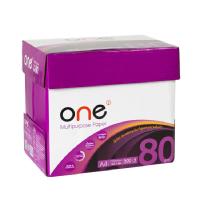 ราคา ONE กระดาษถ่ายเอกสาร A4 80 แกรม 5 รีม แพ็ค (16472473364)