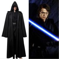 ราคา สินค้าคงคลัง Star Wars Darth เวเดอร์เสื้อคลุมเจไดผู้ใหญ่เครื่องแต่งกายหมวกสีดำเสื้อคลุมผู้ชายฮาโลวีนบทบาทการเล่นชุดคริสต์มาส (20473793730)