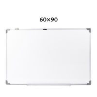 ราคา กระดานไวท์บอร์ด White Board 2 ด้าน พร้อมตะขอสำหรับแขวนติดผนัง ลบได้ ติดแม่เหล็กได้ สินค้ามีหลายขนาด (22518668822)