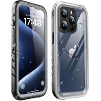 ราคา Cozycase ซองกันน้ำสำหรับ iPhone 15 Pro Max Plus IP68ใสไม่เหลืองเต็มรูปแบบตัวป้องกันหน้าจอกล้อง Protectio ป้องกันงานหนักและป้องกันฝุ่น (21846120063)