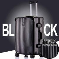 ราคา สไตล์เกาหลีกรอบอลูมิเนียมกระเป๋าเดินทางกระเป๋าดึงบาร์สําหรับผู้ชายและผู้หญิงรหัสผ่านกล่องกระเป๋าเดินทางกระเป๋าหนังนักเรียนสีเงิน วินเทจพลัส (22411388201)
