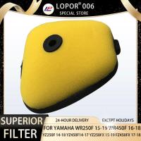 ราคา 1ชิ้น1ชิ้น1ชิ้นรถจักรยานยนต์ออฟโรดโฟมกรองอากาศสองขั้นตอนสำหรับ YAMAHA 250 450 CC WR250F WR450F YZ250F FX YZ450F WR YZ 1SL 14451 00 (19733781438)