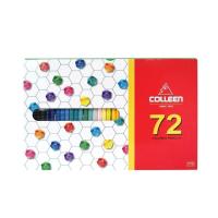 ราคา สีไม้ colleen ดินสอสีไม้ คอลลีน สีธรรมดา นีออน คลอรีน 12 24 36 48 60 72 120 สี รุ่น 775 หัวเดียว 787 สองหัว S24 (22100027247)