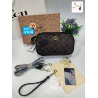 ราคา กระเป๋าสะพาย CCสำหรับผู้หญิงสะพายข้างมี 2 ซิป ไซส์ 8 นิ้วมีพร้อมกล่อง (12820635302)
