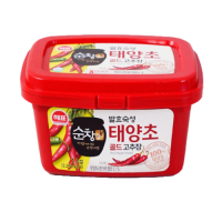 ราคา โคชูจัง ซอสพริกเกาหลี sajo haepyo gochujang 1kg 순창궁 태양초 골드 고추장 (22174868878)