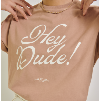 ราคา Dude and Co Hey Dude Tee เสื้อยืด Oversize (18474470432)