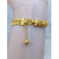 ราคา พร้อมส่ง สร้อยข้อมือลายเปียเกล็ดดาว น่ารัก น้ำหนัก1 บาท หุ้มเศษทองแท้ (12746577949)