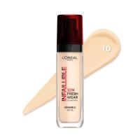 ราคา ลอรีอัล ปารีส อินเฟลลิเบิล เฟรช แวร์ ฟาวน์เดชั่น LOREAL PARIS INFAILLIBLE FRESH WEAR FOUNDATION (22609158422)