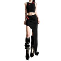 ราคา เสื้อแขนกุดลายดอกกุหลาบ3D ชุดฤดูร้อนชุดทูพีซสตรีสวยงามและชุดชายหาดชุดกระโปรงยาว (22237571362)