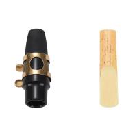 ราคา 1 Pcs Classical Music Alto SAX Mouthpiece 10 Pcs Eb Alto Saxophone Reeds Sax Reeds (18642522718)