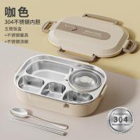 ราคา Lunch Box Adult Lunch Box Student Lunch Box Square Divided Lunch Box Japanese style Lunch Box Microwave Heated 304 Stainless Steel Insulated Box (22569180524)