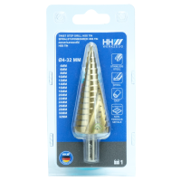 ราคา HHW ดอกเจดีย์ ดอกสว่านทรงเจดีย์ ดอกสว่านสเต๊ป เจาะเหล็ก สแตนเลส STEP DILL มาตรฐานเยอรมัน (20481638044)