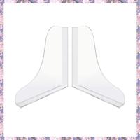 ราคา Bathtub Corner Splash Guard Acrylic Corner Guard Shower Bathtub Guard Bathroom Bathtub Splash Guards 2PCS Transparent (22294267532)