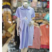 ราคา ชุดคลุมท้องพยาบาล แถมเข็มกลัดน่ารัก ชุดคลุมท้องสีขาว คอบัว เนื้อดี ชุดคลุมท้อง ชุดคลุม พยาบาล ชุดพยาบาล (21608643252)